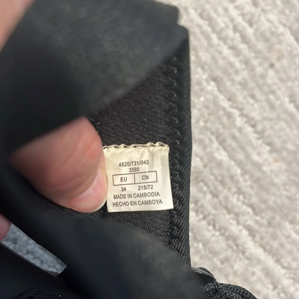 Zara black adjustable boys sandals size 3y NWOT - Picture 5 of 6